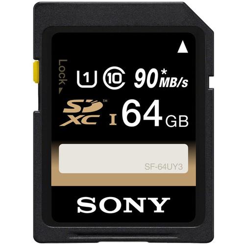 Sony 64GB SF-UY3 Series UHS-I SDXC Memory Card
