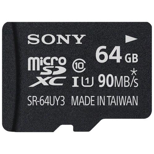 Sony 64GB SR-UY3A Series UHS-I microSDXC Memory Card