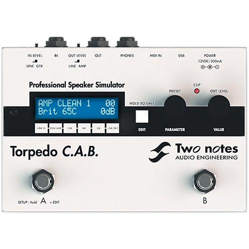 Two Notes Torpedo C.A.B. Digital Impulse-Response