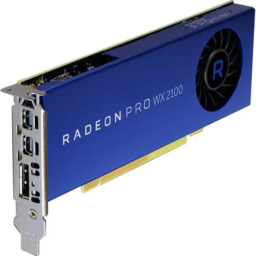 AMD Radeon Pro WX 2100 Graphics Card