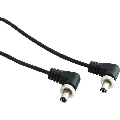 Cable Techniques Right-Angle Coaxial Locking Power Cable for Zaxcom Receiver
