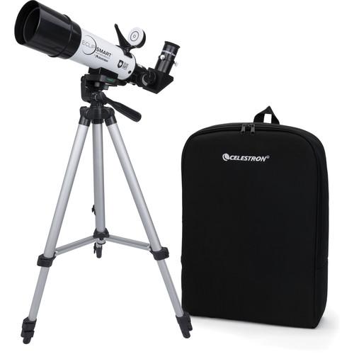 Celestron EclipSmart 50 50mm f 7.2 Alt-Az Solar Telescope with Backpack