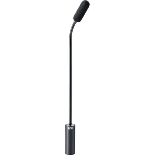 DPA Microphones d:screet SC4098 Supercardioid Podium Microphone, 45cm, Top and Bottom Gooseneck with XLR Hardwire Connector