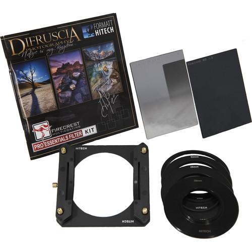 Formatt Hitech Firecrest Patrick Di Fruscia Signature Edition 67mm Aluminum Filter Holder Pro Essentials Kit with 39, 46, 52, and 62mm Adapter Rings