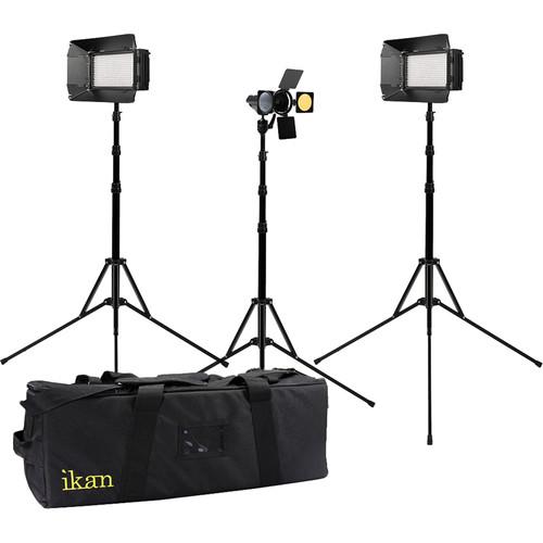 ikan Mylo Macro Bi-Color 3-Point LED Light Kit