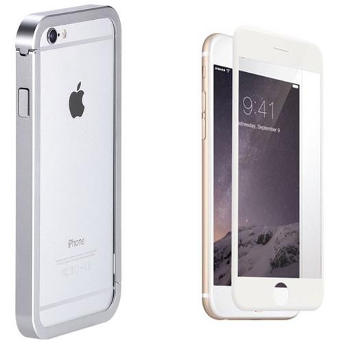Just Mobile AluFrame Case with Screen Protector Kit for iPhone 6 6s