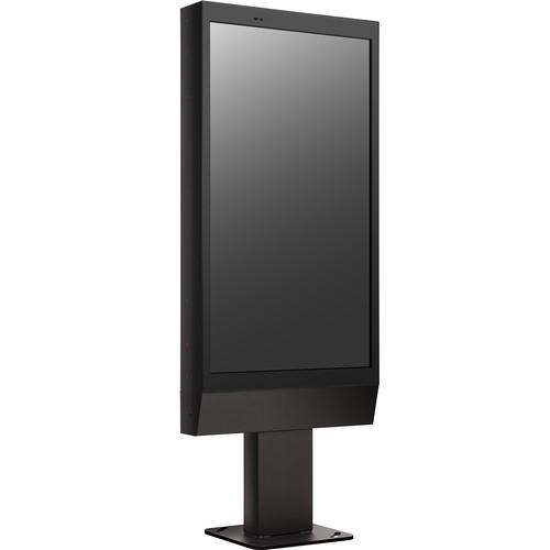 LG Enclosure Floor Stand for 75XE3C 55XE3C Outdoor Display Screen