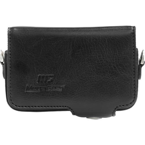 MegaGear PU Leather Camera Case with Strap for Canon PowerShot SX280 HS