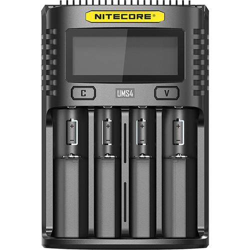 Nitecore UMS4 Intelligent USB Four-Slot Superb