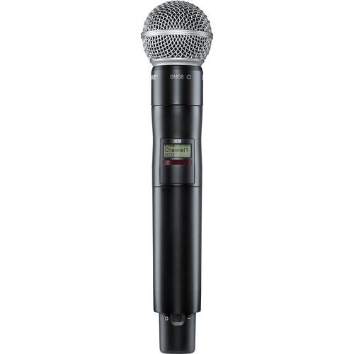 Shure AD2 SM58-G57 Axient Digital Wireless Handheld Transmitter with SM58 Mic Head