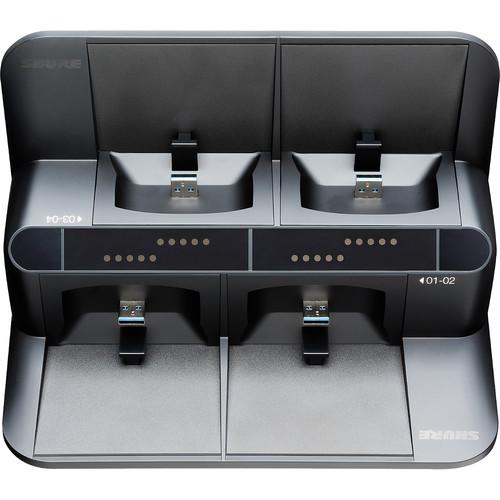 Shure SBC450 4-Bay Networked Charging Station