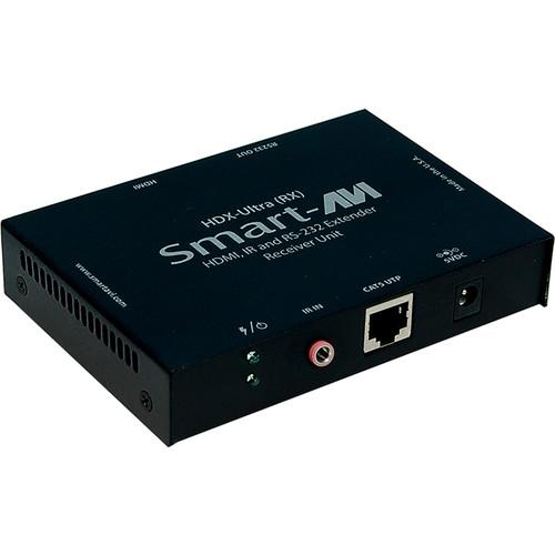 Smart-AVI HDBaseT HDMI IR PoE Cat5E 6 Receiver with HDX-ULT-RX and PS12V-3A