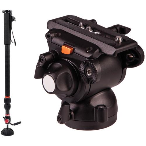Steadicam AIR 25 Monopod with E-Image GH03 Fluid Head Kit