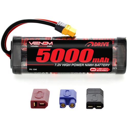 Venom Group Venom 7.2V 5000mAh 6 Cell NiMH Battery With Universal Plug System