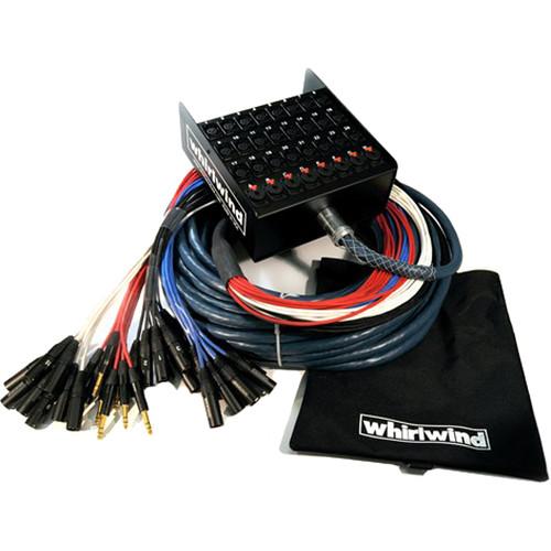 Whirlwind Medusa Elite Series 16-Channel Box to Fan Snake with 8 Returns