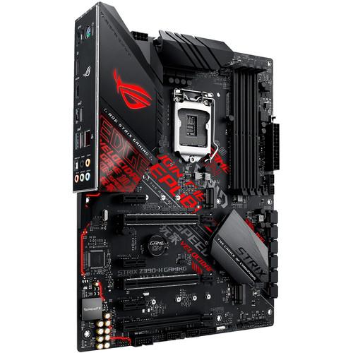 ASUS Republic of Gamers Strix Z390-H LGA 1151 ATX Gaming Motherboard