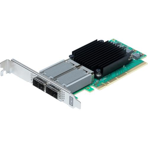 ATTO Technology FastFrame N312 QSFP28 Dual-Port 100GbE PCIe 3.0 Optical Interface