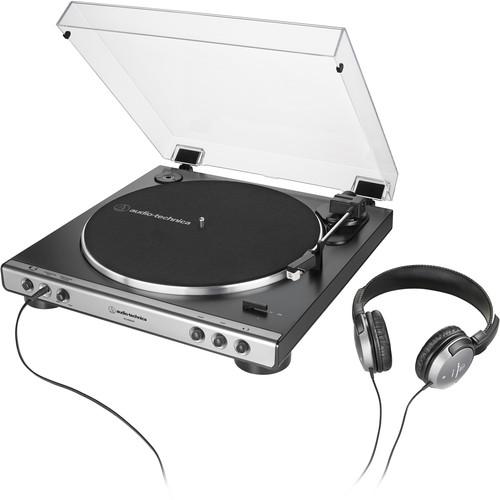 Audio-Technica Consumer AT-LP60XHP Stereo Turntable with Headphones