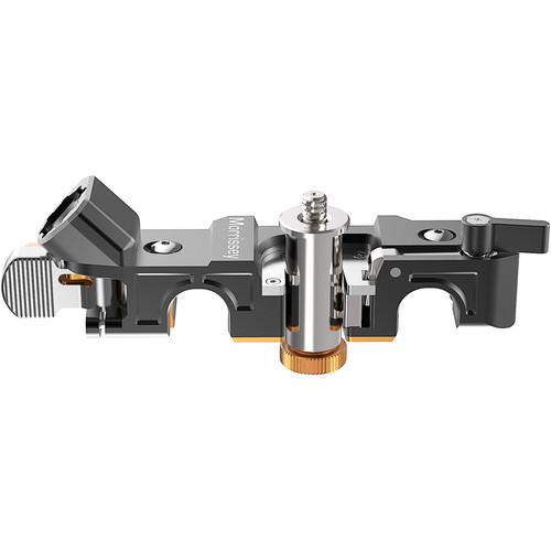 Bright Tangerine Morrissey 15mm LWS Lens Support with 1 4" Post