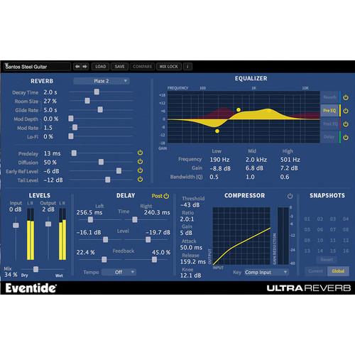 Eventide UltraReverb Reverb Plug-In