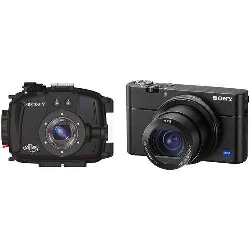Fantasea Line FRX100 V Underwater Housing and Sony Cyber-shot DSC-RX100 V Digital Camera Kit