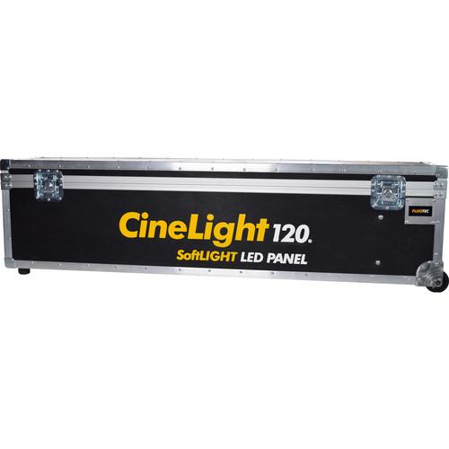 Fluotec Wheeled Flight Case for CineLight 120