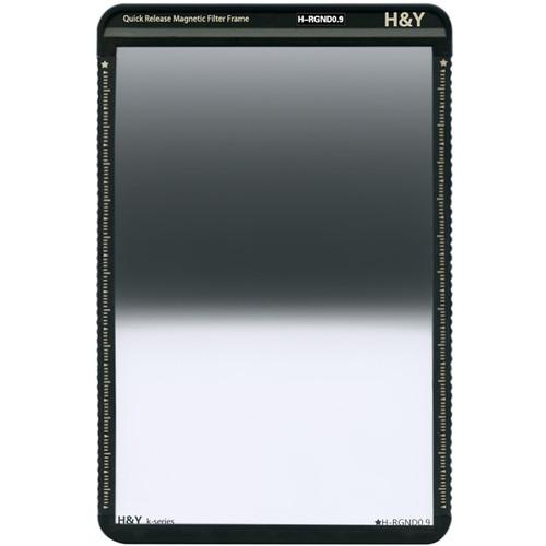 H&Y Filters 100 x 150mm K-Series Reverse-Graduated Neutral Density 0.9 Filter w Quick Release Magnetic Filter Frame