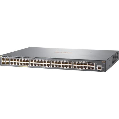 HP JL357A Aruba IOT Ready 2540 48-Port PoE Gigabit Ethernet 4SFP Switch