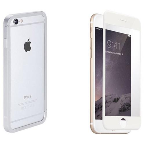 Just Mobile AluFrame Case with Screen Protector Kit for iPhone 6 Plus 6s Plus