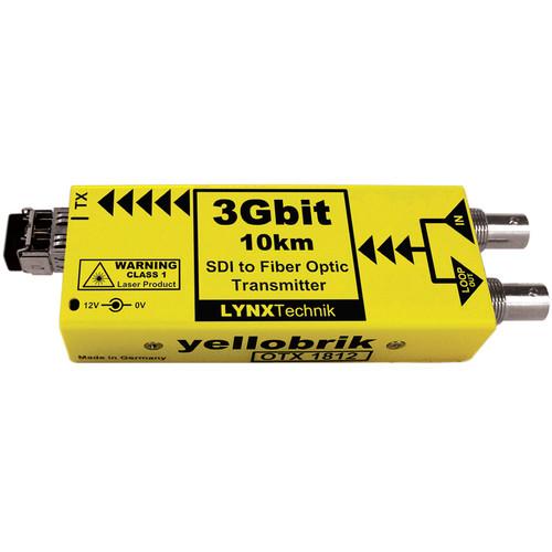 Lynx Technik AG yellobrik OTX 1812 3Gb SDI to Fiber Optic Transmitter