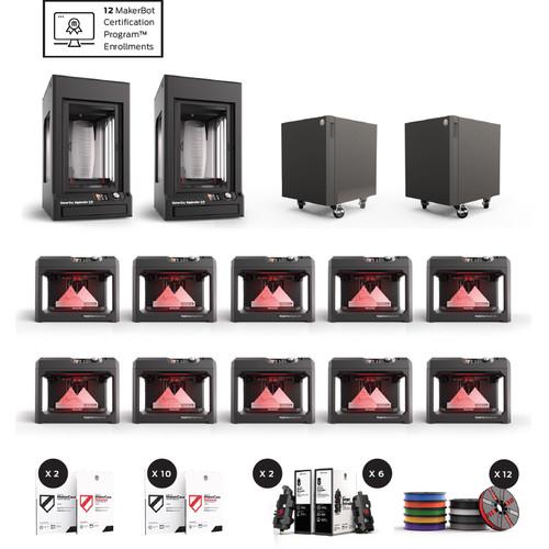 MakerBot School Bundle with 3-Year MakerCare Protection Plan, MakerBot, School, Bundle, with, 3-Year, MakerCare, Protection, Plan