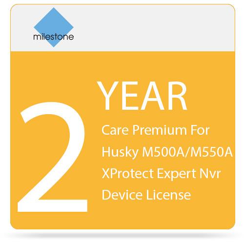 Milestone Care Premium for Husky M500A and M550A with XProtect Expert NVR Device License