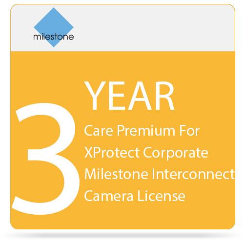 Milestone Care Premium for XProtect Corporate Interconnect Camera License