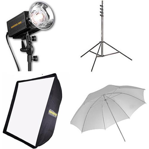 Novatron M500 2-Monolight Kit with Umbrella and Softbox