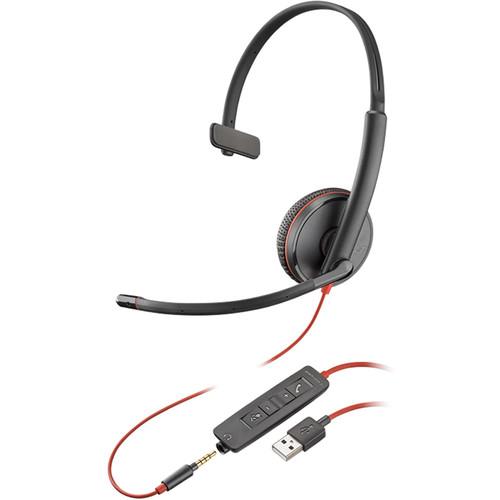Plantronics Blackwire 3215 USB Type-A Corded Monaural UC Headset