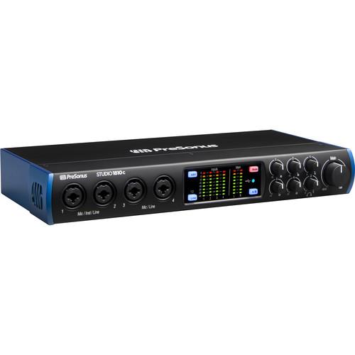 PreSonus Studio 1810c 18x8 USB Type-C Audio MIDI Interface
