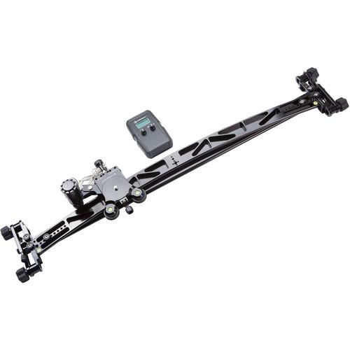 ProMediaGear Interview Video Slider with Straight & Curved Tracks & Motor
