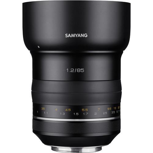Samyang XP 85mm f 1.2 Lens for Canon EF