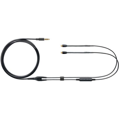 Shure RMCE-UNI Universal Remote and Mic Cable for SE Earphones, Shure, RMCE-UNI, Universal, Remote, Mic, Cable, SE, Earphones