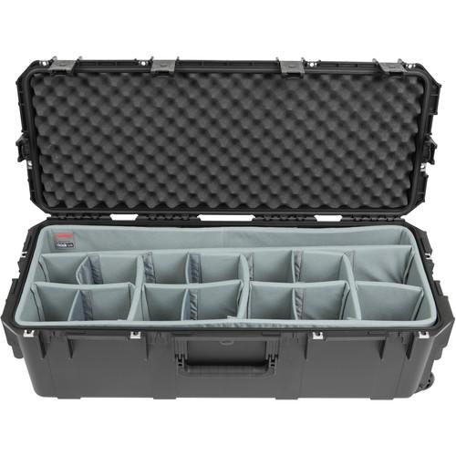 SKB iSeries 3613-12 Case with Think Tank Lighting Stand Dividers & Lid Foam