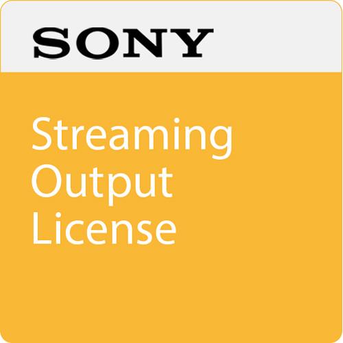 Sony Streaming Output License
