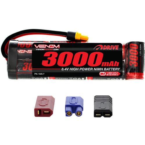 Venom Group DRIVE Series 3000mAh 7S 8.4V NiMH Battery Flat Pack with UNI 2.0