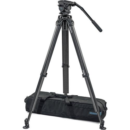 Vinten System Vision blue with Flowtech 75 Carbon Fiber Tripod