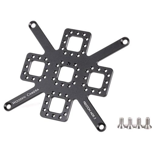 Wooden Camera Mounting Plate for Preston MDR3 Control Unit