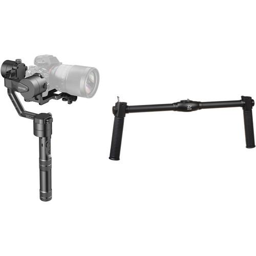 Zhiyun-Tech Crane v2 3-Axis Gimbal Stabilizer and Dual Handgrip Kit