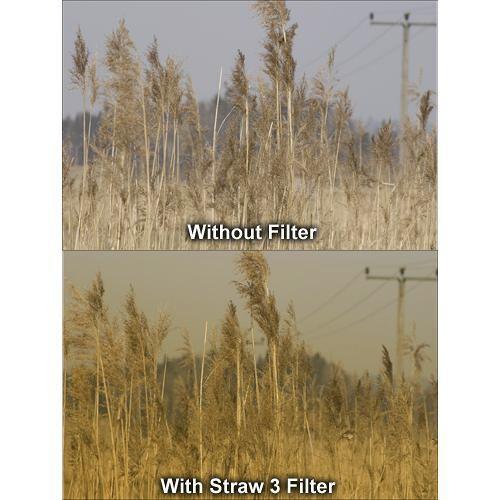 Formatt Hitech 4.5" Round Graduated Straw 1 Filter