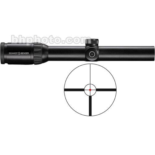 Schmidt & Bender 1.1-4x24 Zenith Waterproof & Fogproof Riflescope with Illuminated #9 FlashDot Reticle
