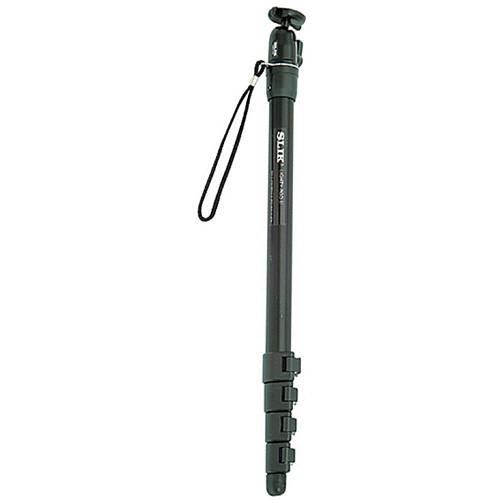 Slik Lighty Pod III 5-Section Monopod with Mini Ballhead - Supports 6.6 lbs