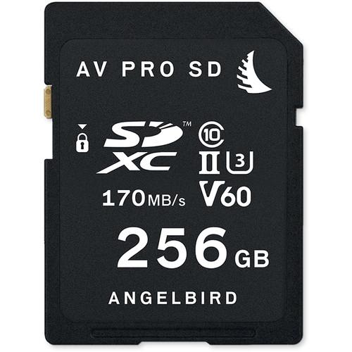 Angelbird 256GB AV Pro UHS-II SDXC Memory Card