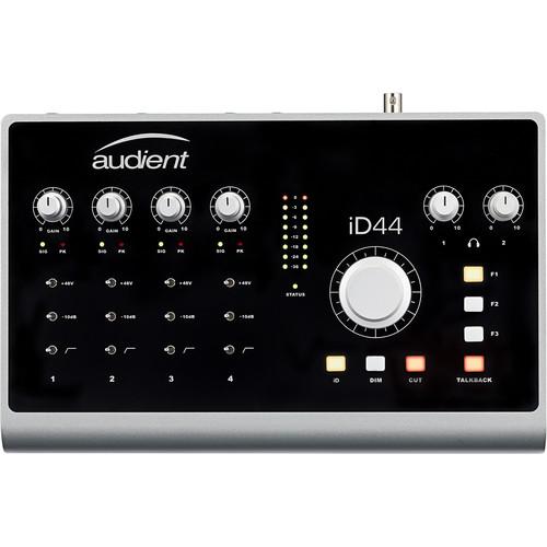 Audient iD44 - 20-Input 24-Output High-Performance AD DA Interface & Monitoring System, Audient, iD44, 20-Input, 24-Output, High-Performance, AD, DA, Interface, &, Monitoring, System